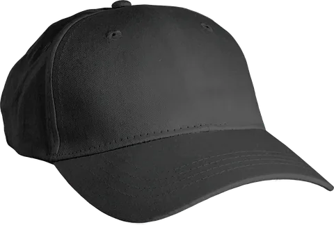 Schwarze Schirmmütze