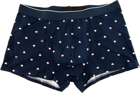 Dunkelblaue Boxershorts