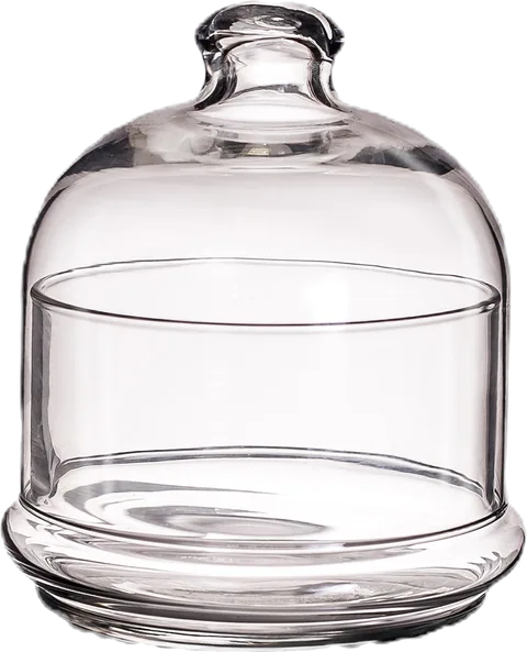 Glasdose mit Deckel