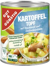 Dose Kartoffeltopf