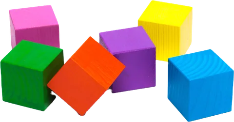 Bunte Würfel